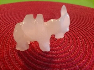 Vintage Esel Statue Figur Onyx handgeschnitzt 1,5" hoch mal 2" lang - Bild 1 von 7