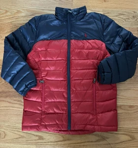 Kid’s POLO Ralph Lauren Colorblock Down Jacket, Size 10-12 - Picture 1 of 5