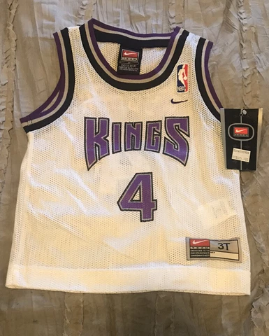 CHRIS WEBBER Sacramento KINGS Basketball NIKE Toddler 3T Jersey NBA New VINTAGE Cover