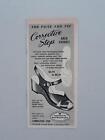1954 Corrective Step Arch Casual Womens Shoes Comfort Vintage Magazine Print Ad