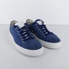 Paul Smith Men's Size UK 7 EU 41 Navy White Canvas Suede & Leather Trainers