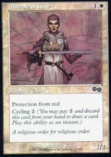 Disciple of Law Urza's Saga 2x - Lightly Played, English MTG Magic