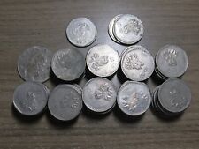 Lot of 94 Mexico Old 5 Pesos Coins - 1977 to 1981 - Circulated