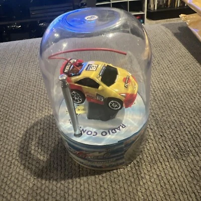 MRC Turbo Mini Fit Racer 1:64 Scamper Yellow Car R/C SEALED RARE - Image 1 of 3