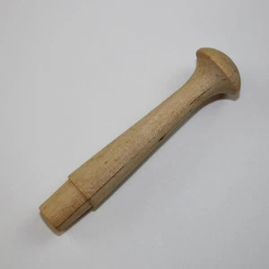 6 - Clavijas de madera grandes para agitador de abedul: 3 5/8"" de largo x 1/2"" espiga {1017} - Imagen 1 de 2