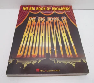 The Big Book of Broadway Piano Vocal Guitar Hal Leonard Book - Picture 1 of 2