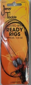 Ready Rig Egg Sinker 2 Scotchline 1/4 oz., cables recubiertos  - Imagen 1 de 1