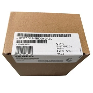 6ES7312-5BD00-0AB0 IPC New Sealed Siemens SIMATIC S7-300 6ES7 312-5BD00-0AB0 - Picture 1 of 4