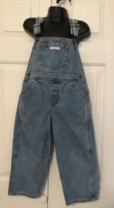 Salopette vintage bambino Guess ragazzo taglia 4T lavaggio leggero ragazza ragazzo jeans - Foto 1 di 4