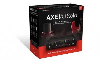 IK Multimedia Axe I/O Solo Compact 2-In/3-Out Audio Interface - Image 1 of 4