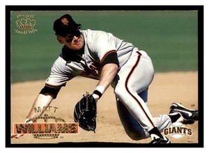 1996 Pacific Crown Collection #203 MATT WILLIAMS San Francisco Giants ~E5C