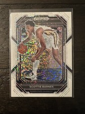 Scottie Barnes 2023-24 Prizm Draft Picks White Sparkle #62