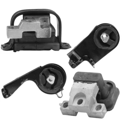 Engine Mounts & Left Transmission Mount 4PCS For Chrysler Cirrus 00-97 L4-2.4L - Image 1 of 4