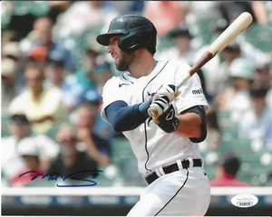 Matt Vierling Signed Detroit Tigers 8x10 Photo #1 JSA COA - Picture 1 of 2