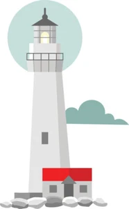 Lighthouse v2 Vinyl Decal - Picture 1 of 2