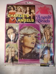 Vtg 1977 Charlies Angels Angel Beads blister display card only - Picture 1 of 7