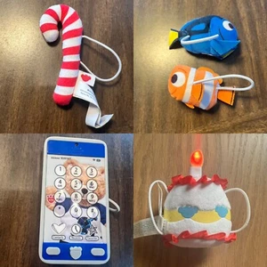 Build-A-Bear Wristies- Candy Cane, Cell Phone, Nemo & Dory, Birthday Cake - Picture 1 of 13
