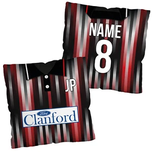 St Mirren 1994 Away Shirt Personalised Retro Football 45cm Scatter Cushion - Picture 1 of 6