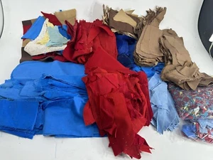 Huge Lot Of Corduroy Cotton Fabric Scraps Pieces Junk Journal Quilt Crafting - Picture 1 of 11