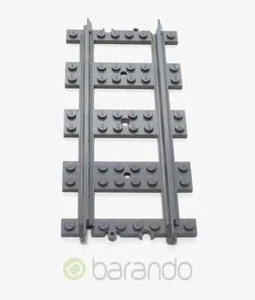 LEGO Schiene Gerade (53401) - RC-System - dunkelgrau - sehr guter Zustand - Bild 1 von 1