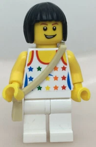 LEGO® Tren Ciudad Minifigura Rainbow Stars Juego de Camisa 7938 Tren de Pasajeros - cty0182 - Imagen 1 de 3