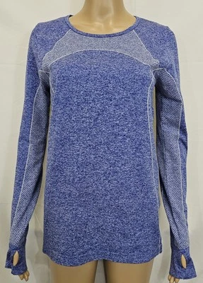Top BCG Activewear para mujer talla mediana azul jaspeado 6 % spandex Foto 1 de 4