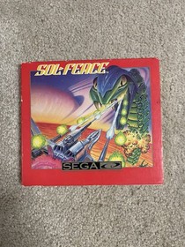 Sol-Feace (1992) Sega CD Game Space Shooter