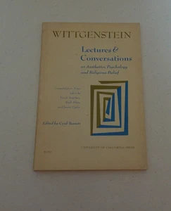 Wittgenstein : Lectures and Conversations on Aesthetics, Psychology, and... - Bild 1 von 3