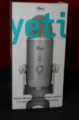 Micrófono USB Blue Yeti Ultimate gris frío grabación profesional AO4074250 Foto 1 de 4