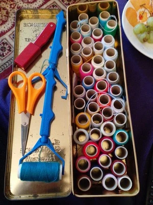 Job Lot Of Assorted Sewing Cottons 40 plus. - Image 1 of 4