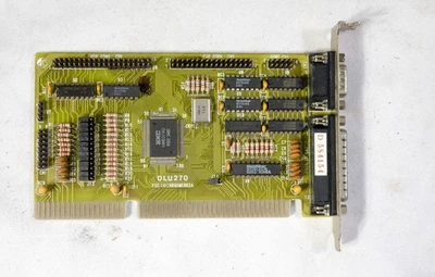 Vintage Generic DLU270 IDE floppy serial parallel card 16 bit ISA ISAB47 - Image 1 of 3