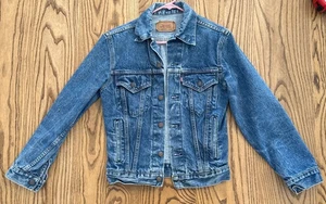 Levi Strauss Vintage USA Classic Trucker Denim Jeansjacke Gr. 34R 70506-0216 - Bild 1 von 7
