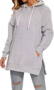 NEW! The Warmy Oversized Hoodie Dress - GRAY Size SMALL - Picture 1 of 1