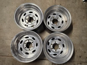 Weld Typhoon Aluminum Racing Wheels 6x5.5 Rims 16.5x9.75 - Picture 1 of 24