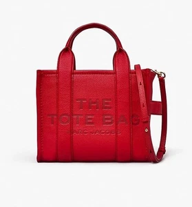 Marc Jacobs Damen The Small Leder Tasche True Red Nagelneu Mit Etikett - Bild 1 von 17