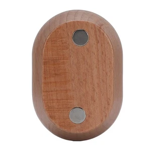 Shopkeepers Bell For Door Opening Brass Wood Decorative Doorbell Ornament W - Picture 1 of 12