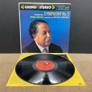 Tchaikovsky Symphony No. 5 Pierre Monteux Conducting The Boston Symphony Vinyl - Picture 1 of 2
