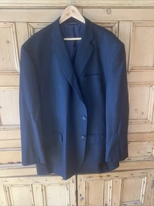 Brooks Brothers Sachsen Anzug Mantel Wolle Seide Kaschmir dunkelblau ActiveCuff 52 lang - Bild 1 von 11