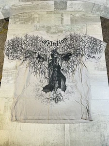 Vintage Affliction X Korn Signature Series Shirt 2XL XXL MADE IN USA Scarecrow - Bild 1 von 7
