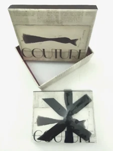Couture 12 Blank Note Cards with Envelopes in Gift Box 2003 Greeting Cards New - Picture 1 of 7