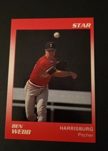 1990 Star Harrisburg Senators Ben Webb #20