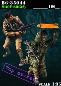 BRAVO *6 35044  VIETNAM WAR MACV-SOG (2) "TOP SECRET" 1:35 2 FIGURES