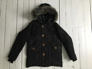 RARE Mens Canada Goose X Uncle Otis Branta Parka Coat Wool Loro Piana Fur - Picture 1 of 12