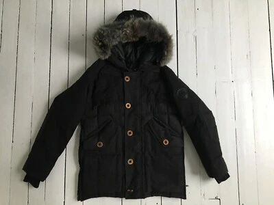 RARE Mens Canada Goose X Uncle Otis Branta Parka Coat Wool Loro Piana Fur - Image 1 of 4