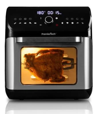 PremierTech Friggitrice ad Aria Calda - 12 litri, 10 Funzioni, Touch XXL PT12LAF - Immagine 1 di 4