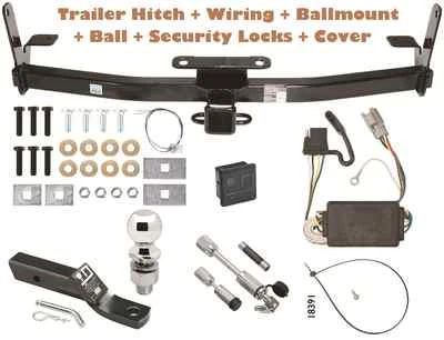 05-06 PONTIAC TORRENT REMOLQUE ENGANCHE PAQUETE DE LUJO + CABLEADO + CERRADURAS DE ENGANCHE Y CUBIERTA Foto 1 de 4