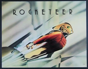 title card US film ROCKETEER Bill Campbell Jennifer Connelly 1990 DISNEY - Picture 1 of 1