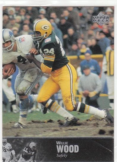 WILLIE WOOD 1997 UD Legends card #71 Green Bay Packers Football NR MT - Image 1 of 1