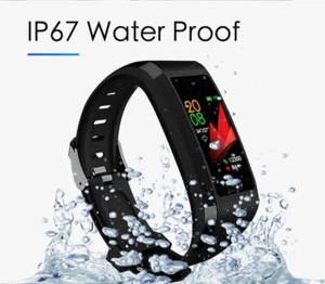 QualFit Bisz Fitness watch smart wristband T12 GPS tracker Sports smart bracelet - Picture 1 of 10