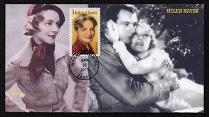 USA, SCOTT # 4525, BGC FDC COVER OF YEAR 2011 HOLLYWOOD ACTRESS HELEN HAYES - Picture 1 of 2